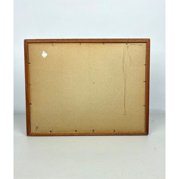 Vintage Days To Remember Paul Detlefsen Mid Century Americana Framed Print 18X14 - Picture 4 of 4